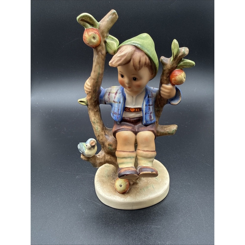 Vintage Hummel Figurine 142/I TMK 5 Apple Tree Boy West Germany 6” from 1970's
